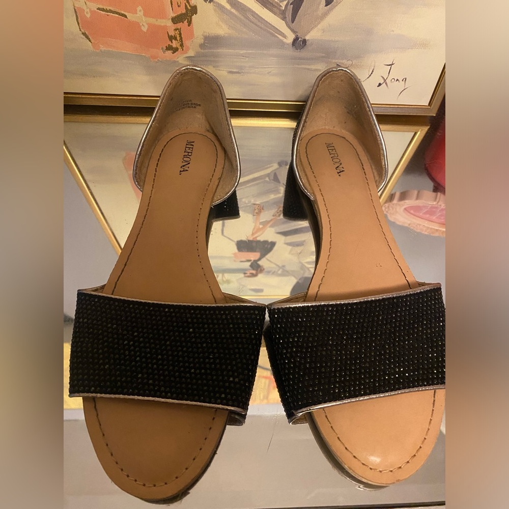 Merona Sparkle Beaded Sandals